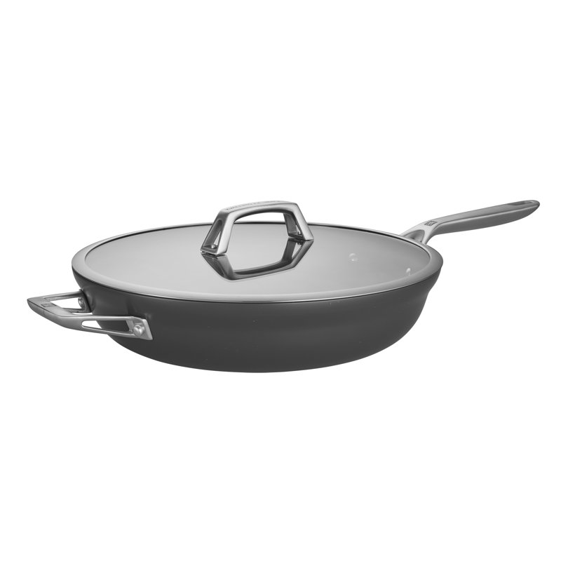 Zwilling JA Henckels Motion 12 in. Aluminum NonStick Braiser Pan with